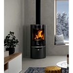 DEVILLE – EGUZKI 6 kW lufttät braskamin